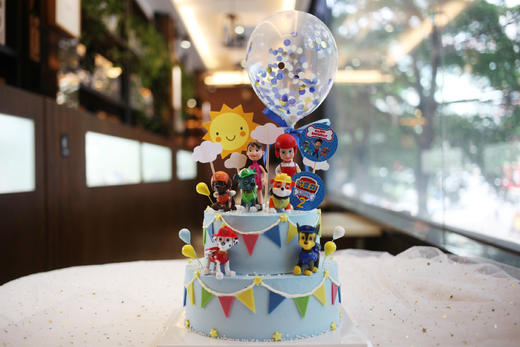 男孩款  汪汪队作战队   双层 太阳 彩旗 商品图0