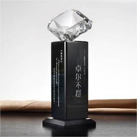 奖杯 卓尔不群 荣誉丰碑 定制 刻字定做创意纪念品制作颁奖比赛奖品