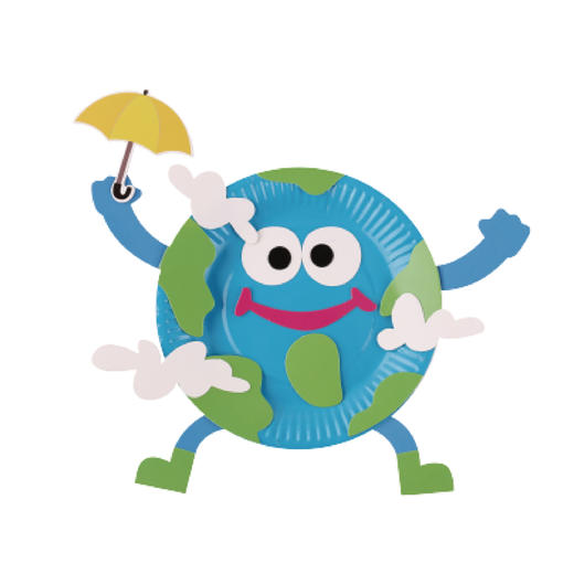 美可保护地球 地球日创意材料儿童宝宝手工diy粘贴纸盘贴画材料包 商品图2