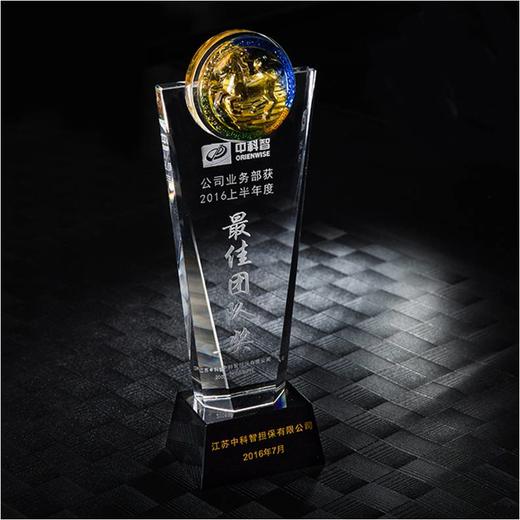 奖杯 水晶 马到成功 定制 刻字定做创意纪念品制作颁奖比赛奖品 商品图0
