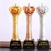 荣耀皇冠定制定做高档优秀员工奖品创意金属奥斯卡小金人冠军奖杯刻字 商品缩略图0