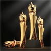 马到成功定制定做高档优秀员工奖品创意金属奥斯卡小金人冠军奖杯刻字 商品缩略图0