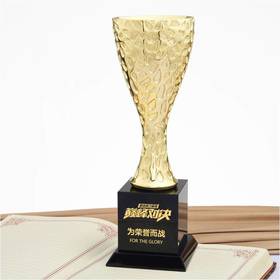 巅峰对决定制定做高档优秀员工奖品创意金属奥斯卡小金人冠军奖杯刻字