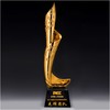 梦想之星定制定做高档优秀员工奖品创意金属奥斯卡小金人冠军奖杯刻字 商品缩略图0