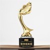 智慧女神 奖杯定制定做高档优秀员工奖品创意金属奥斯卡小金人冠军奖杯刻字 商品缩略图0