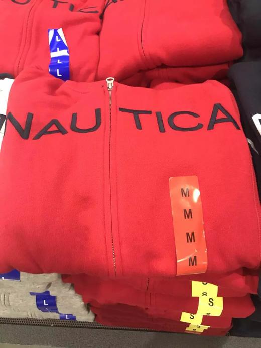 国内现货  Nautica诺帝卡女士拉链带帽卫衣+薄绒 保暖又时尚 商品图7