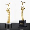 放飞梦想 奖杯定制定做高档优秀员工奖品创意金属奥斯卡小金人冠军奖杯刻字 商品缩略图0