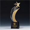 和谐共享 奖杯定制定做高档优秀员工奖品创意金属奥斯卡小金人冠军奖杯刻字 商品缩略图0