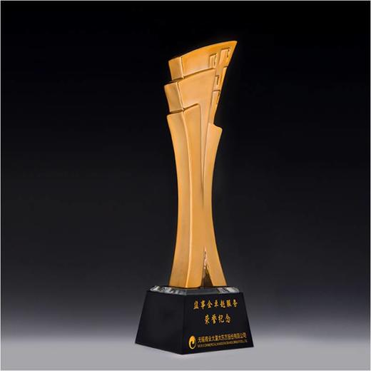 满腹经纶定制定做高档优秀员工奖品创意金属奥斯卡小金人冠军奖杯刻字 商品图0