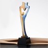蜚英腾茂琉璃奖杯水晶定制年会表彰奖牌比赛奖品纪念品免费刻字定做 商品缩略图0