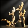 扬帆起舞定制定做高档优秀员工奖品创意金属奥斯卡小金人冠军奖杯刻字 商品缩略图0