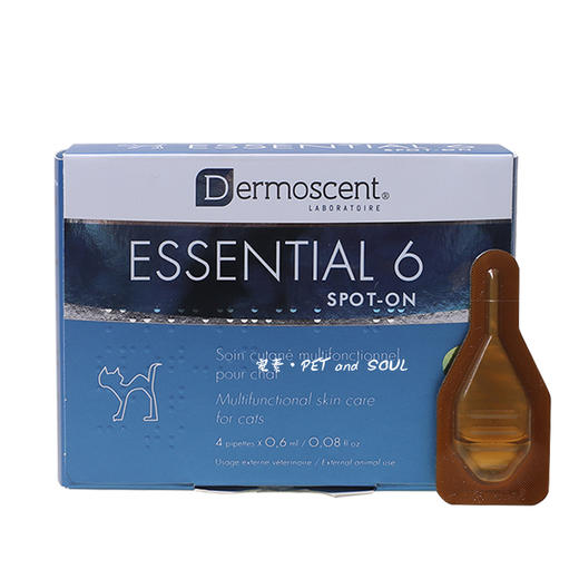 德美丝Dermoscent犬用/猫用黄金点滴剂 皮肤问题病/祛除体味/驱虫/消除皮屑 1支/4支 商品图1