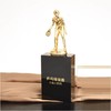 国球金手定制定做高档优秀员工奖品创意金属奥斯卡小金人冠军奖杯刻字 商品缩略图0
