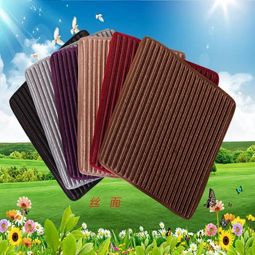 【汽车坐垫】*汽车坐垫四季通用养生小方垫夏季坐垫冰丝小蛮腰汽车坐垫荞麦车垫 商品图1