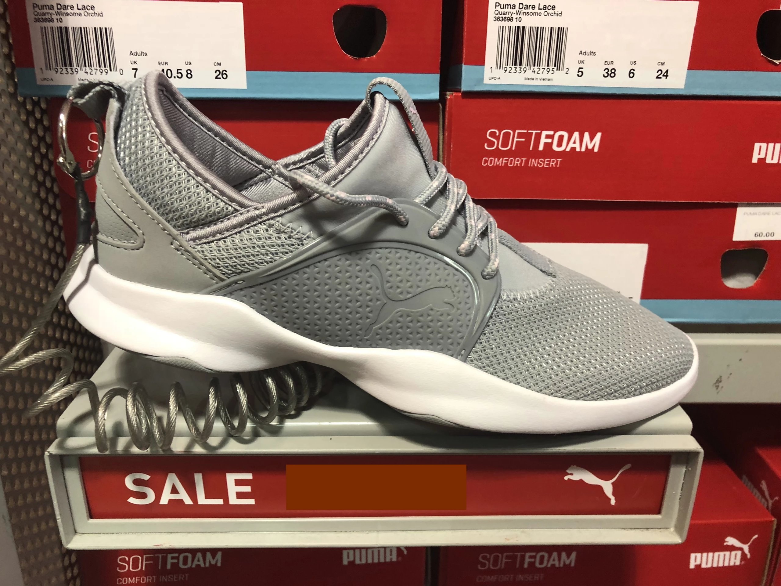 puma 彪马-女鞋 灰色网面运动休闲鞋