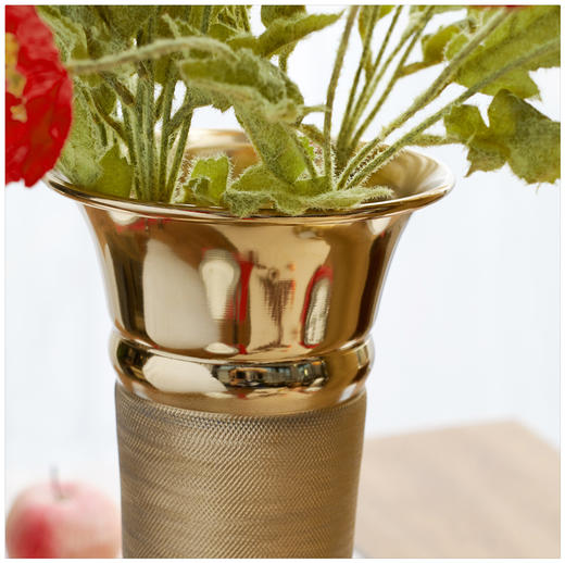 NS家居nsfurniture进口金属喇叭口花瓶NSDE-134771A*Brass/134771B*Brass 商品图3