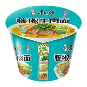 122g*12桶康师傅藤椒桶面