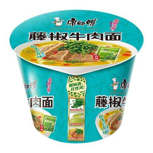 122g*12桶康师傅藤椒桶面 商品图0