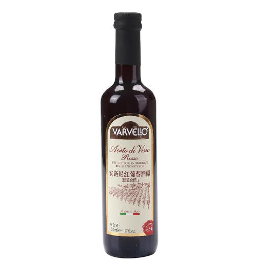 意大利安诺尼红葡萄酒醋500ML 商品图0
