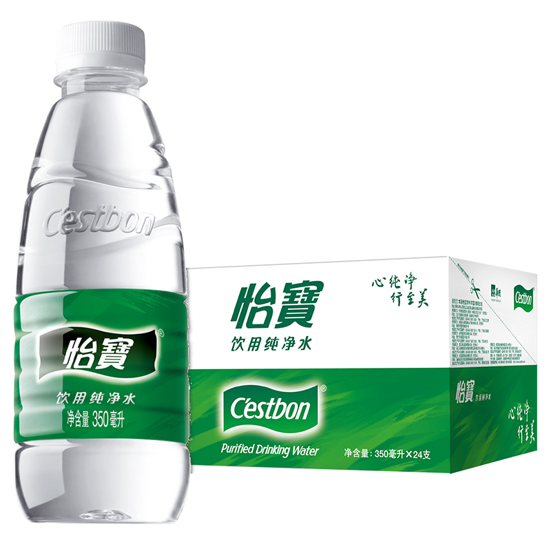 怡宝 纯净水350mLX24瓶/箱