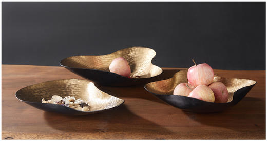 NS家居 nsfurniture 进口金属雕花果盘组合NSDE-136442 商品图1