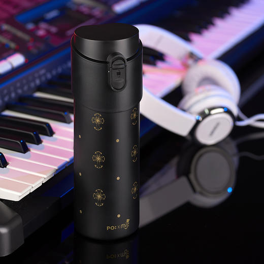 MRJ X PO: 联名黄金十字保温杯350ML 商品图0