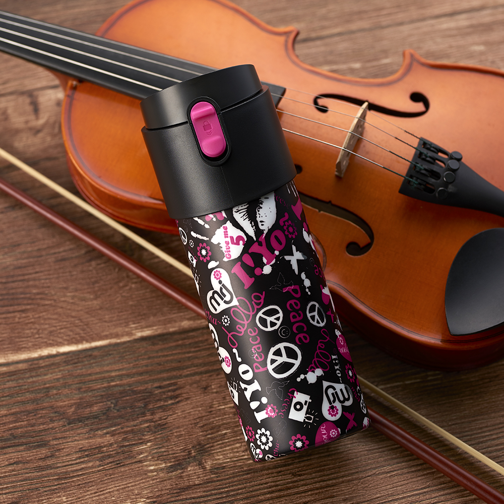 MRJ  iYO拼花保温杯350ML