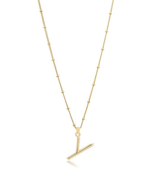 北京仓｜EDGE OF EMBER-字母 Y-项链［英国设计师］ 商品图0
