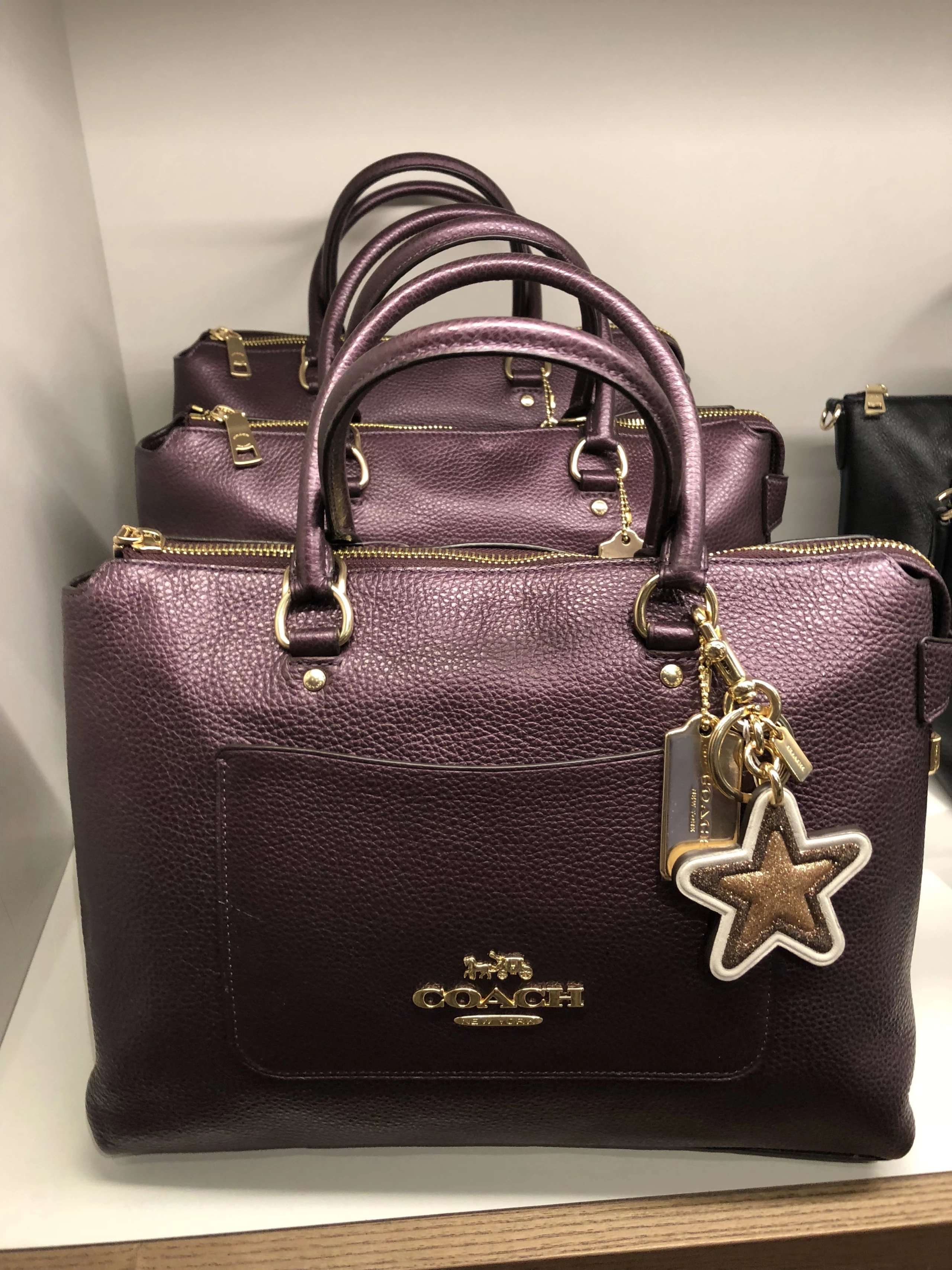 coach蔻驰 最新款大号玲珑包子包