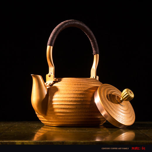 朱炳仁铜 百年铜艺世家 玲珑如意壶 商品图3
