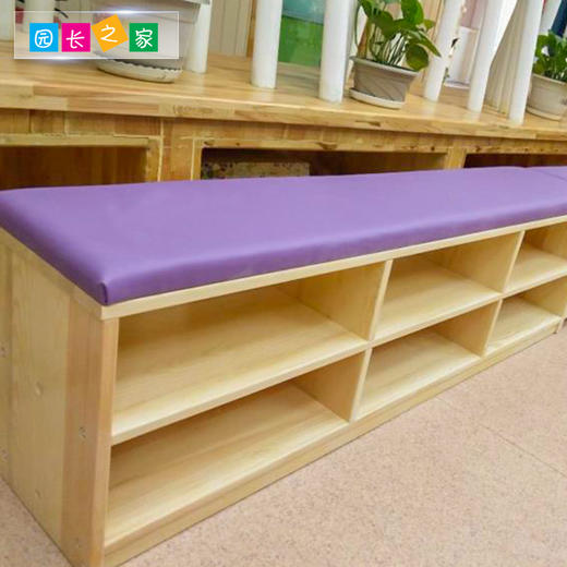 实木家具松木鞋柜 商品图1