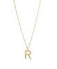 北京仓｜EDGE OF EMBER-字母 R-项链［英国设计师］ 商品缩略图0