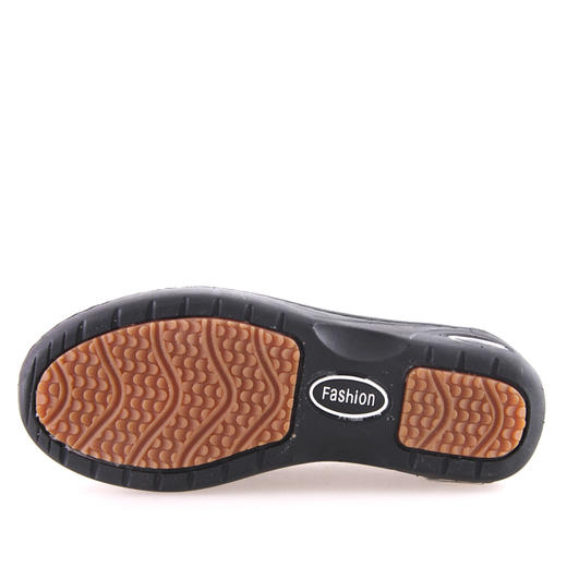 内联升女鞋牛皮简约气垫舒适女式职业鞋（气垫黑色）1340C 商品图2