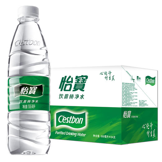 怡宝 纯净水555mLX24瓶/箱 商品图0