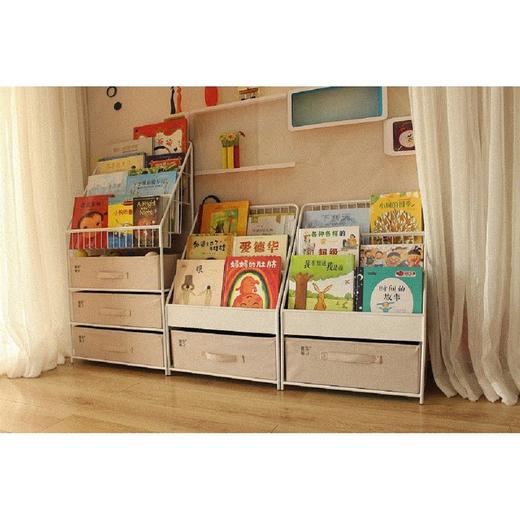 儿童书架基础班/高65cm/赠1个收纳盒 商品图5