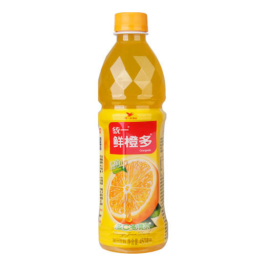 統一鮮橙多飲料450ml1件15瓶