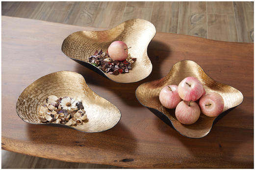 NS家居 nsfurniture 进口金属雕花果盘组合NSDE-136442 商品图2