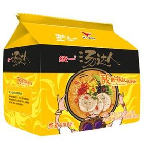 125g*5袋统一 汤达人 五连包 酸酸辣辣豚骨面