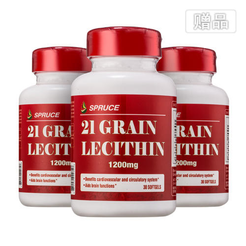 美国进口云杉鱼油卵磷脂双11组 货号124585 商品图1