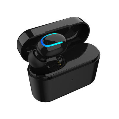 【蓝牙耳机】蓝牙耳机迷超小隐形运动跑步耳塞式单耳带充电舱耳机 商品图4