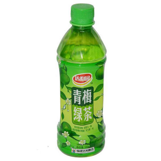 【批发】达利园青梅绿茶500ml/瓶×16瓶/箱 商品图0
