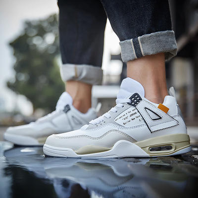 【服饰鞋包】新款运动风单鞋男百搭小白鞋板鞋潮流男鞋时尚休闲男式板鞋 商品图1