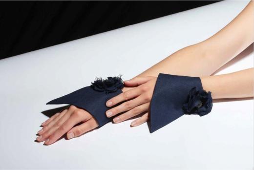 订购9周到｜Catherine Osti-BRIGITTE-法国雨露亚麻 袖饰 ［法国设计师］ 商品图0