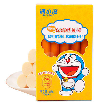 深水湾玉米味深海鳕鱼肠75g盒