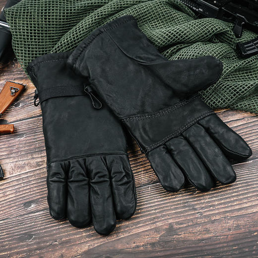 【极寒极地】美军公发加厚充棉保暖皮手套 商品图1