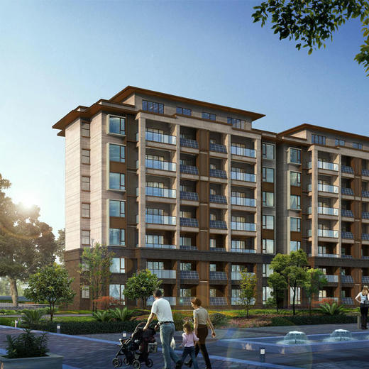 商品详情 华强·御景苑 项目西临紧邻城市景观河道幽芳河,北靠为文峰