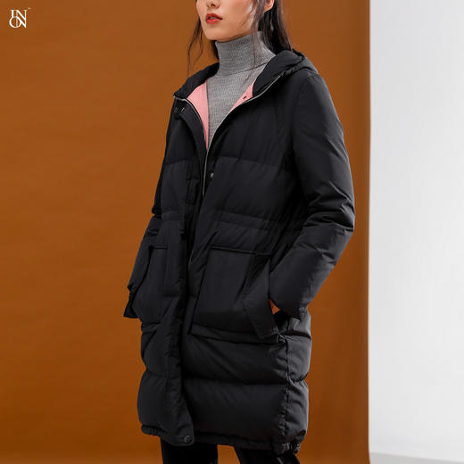 【旧】特氟龙面料长款羽绒服