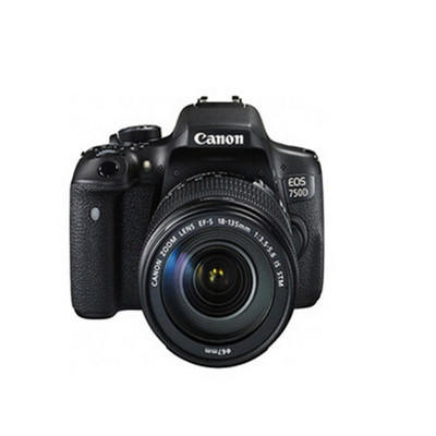 【canon】*Canon/佳能EOS 750D（18-135MM）套机入门级高清数码相机单反相机 商品图1