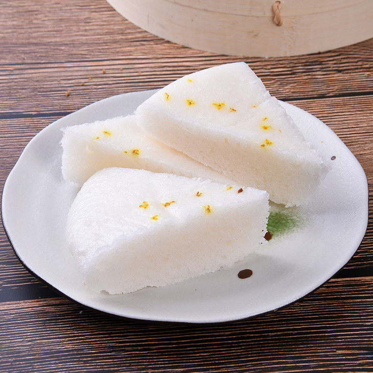 【龙游百年老字号】龙游桂花白米糕 新鲜桂花入料 百