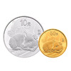 【新品预订】2019年猪年生肖圆形本色金银币（3克金+30克银）（部分订金） 商品缩略图0